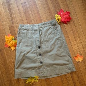 Tommy Hilfiger Button Front Skirt